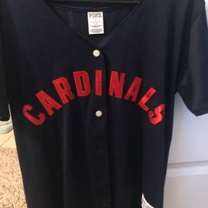 Victoria Secret Cardinals Baseball Jersey